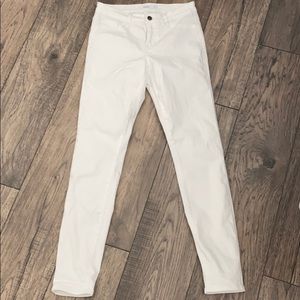 white jeans